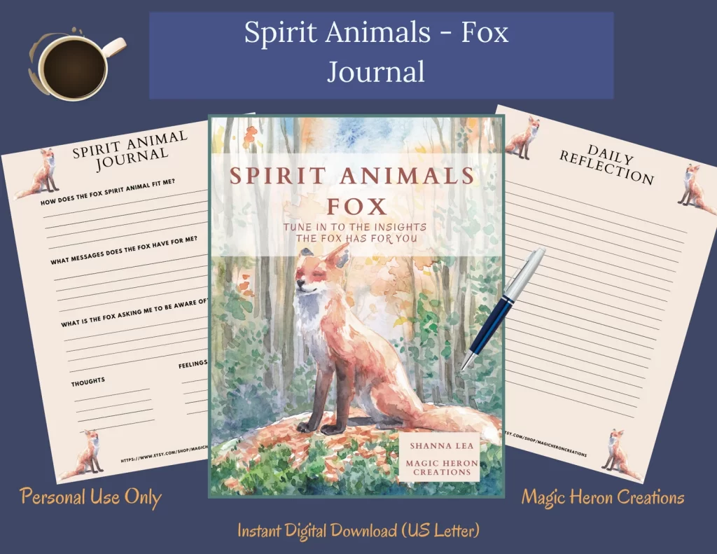 spirit animal fox journal