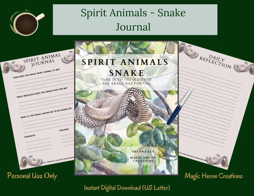 snake spirit animal journal