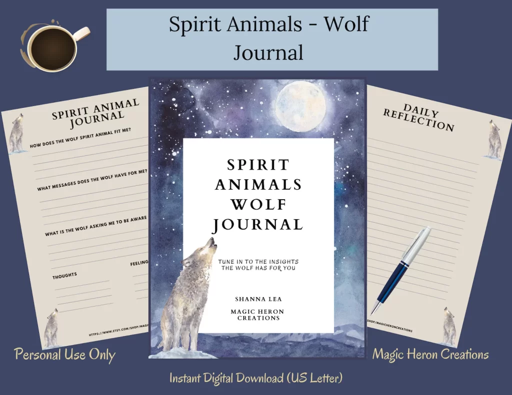 spirit animal wolf journal