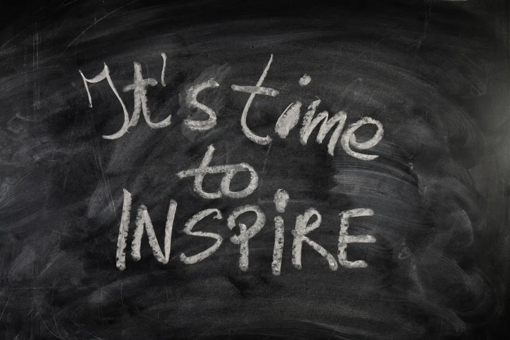 It's time to inspire image